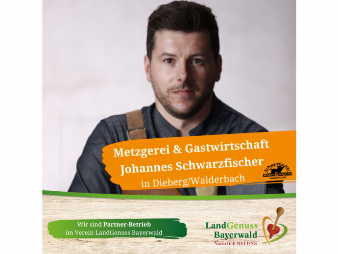 Metzgerei & Gastwirtschaft Johannes Schwarzfischer in Dieberg/Walderbach